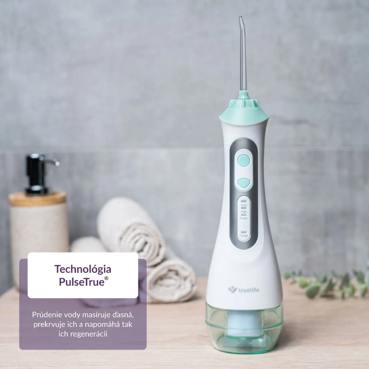 TrueLife AquaFloss Lite 1×1 ks, elektrická ústna sprcha