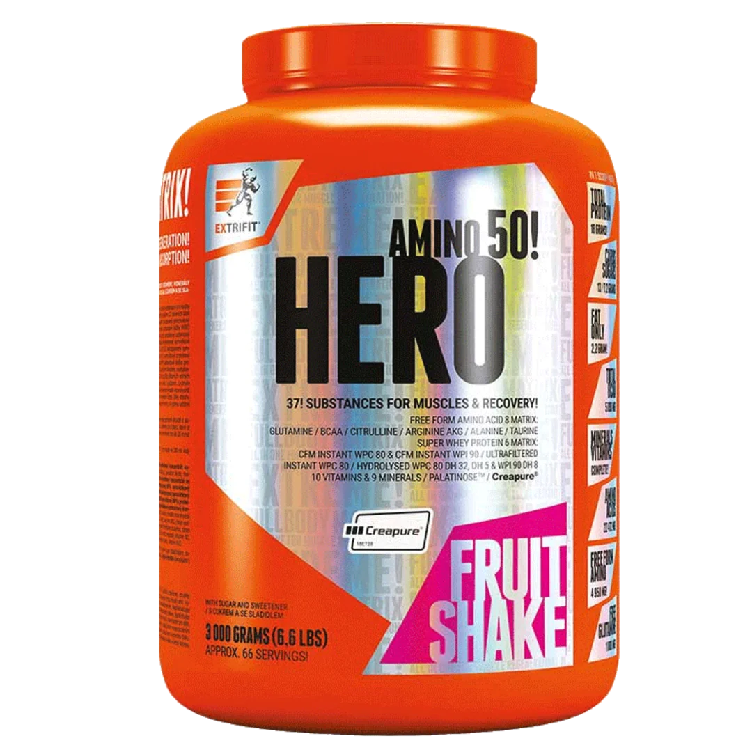Extrifit HERO - vanilka, 3000g