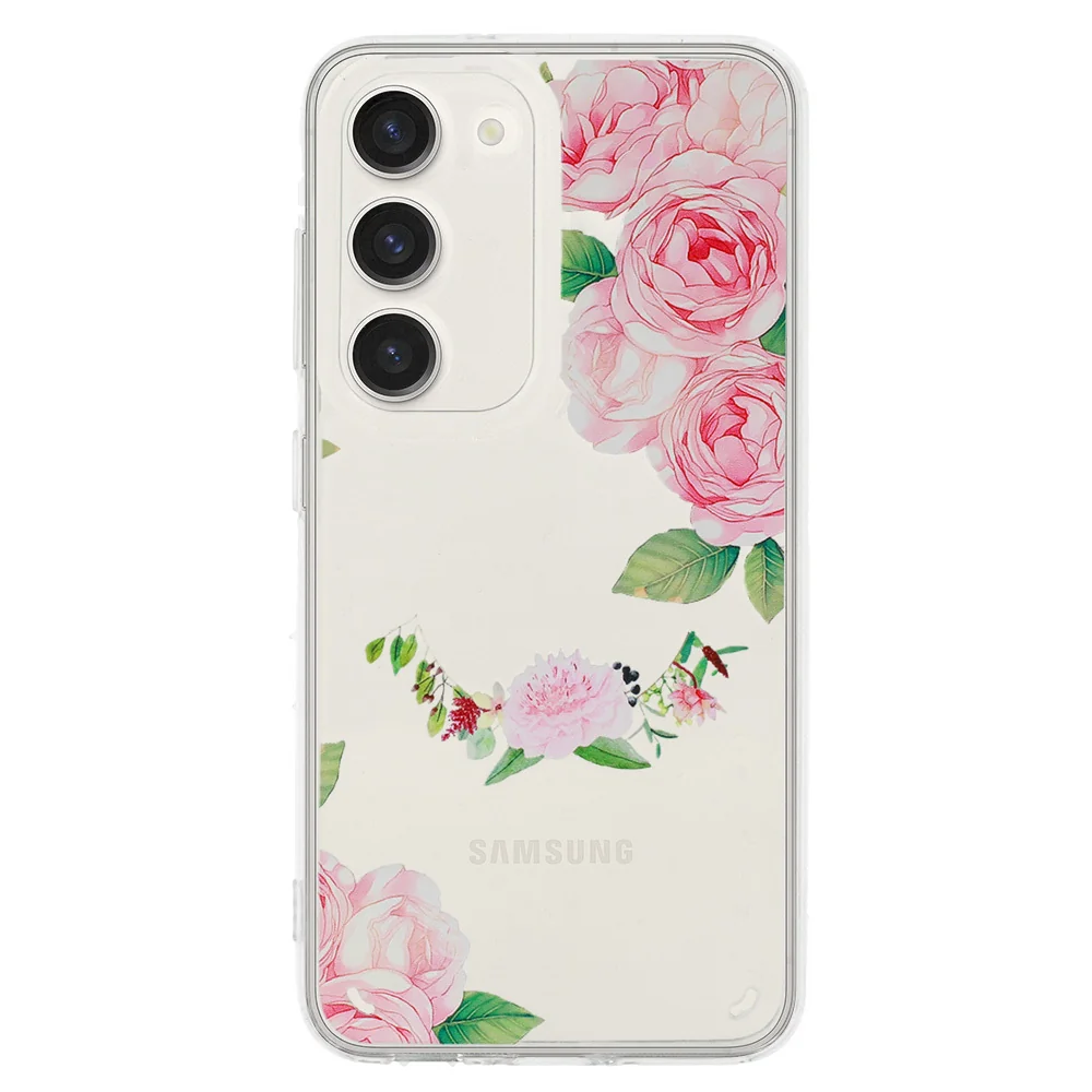 MG Flower kryt na Samsung Galaxy S23 FE, pink flower