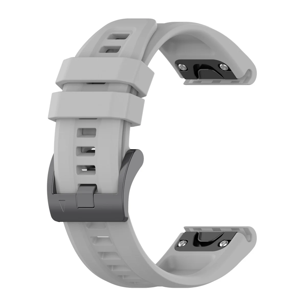 BStrap Silicone Carson remienok na Garmin Fenix 5 / 6 / 6 Pro / 7 / 8 / E 47mm, gray / E 47mm, gray