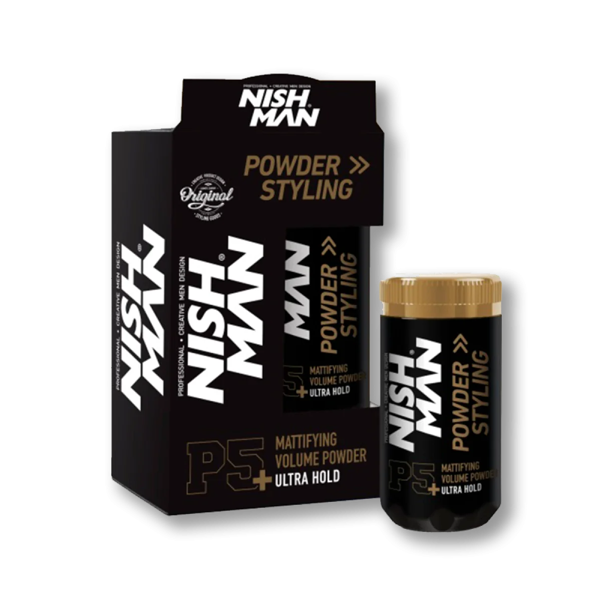 Matný púder na vlasy Nishman Hair Powder Ultra hold P5+ 20g