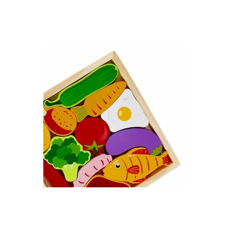 Drevené puzzle Kuchyňa - skladačka , 6EU500642