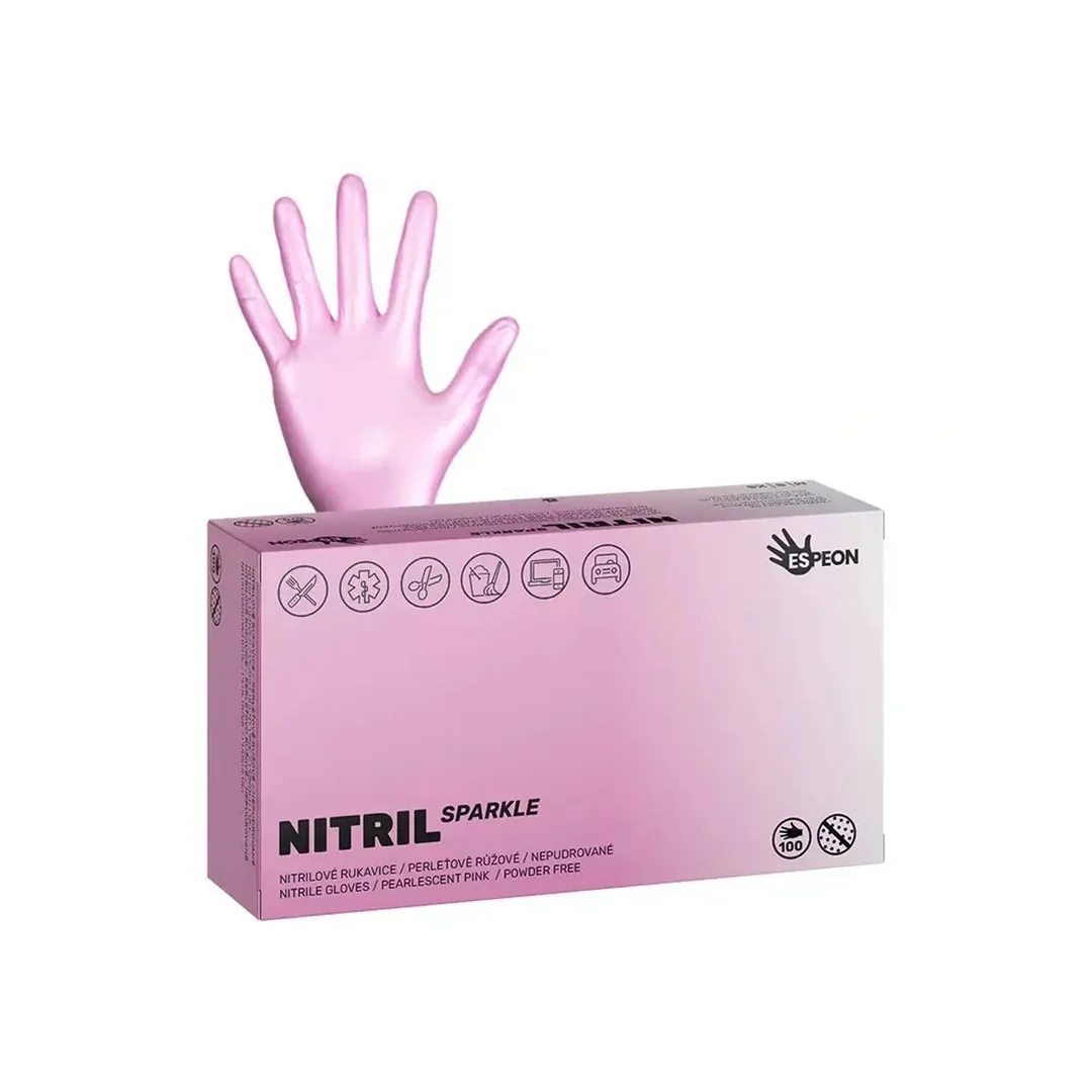 Nitrilové rukavice NITRIL SPARKLE 100ks
