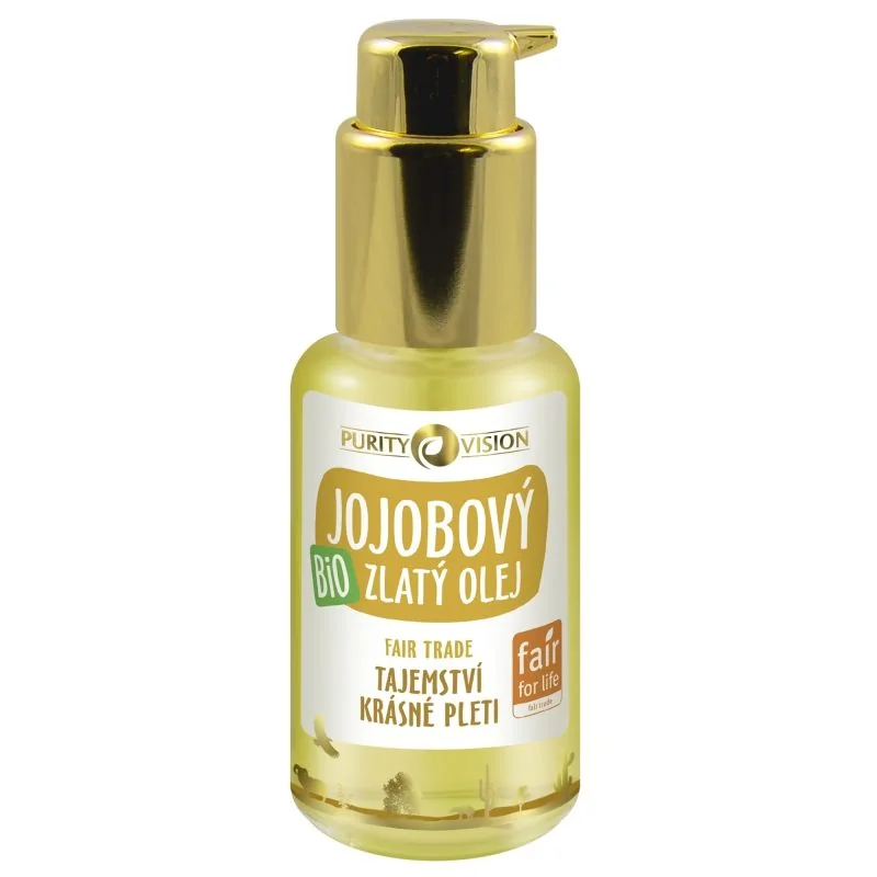 Purity Vision Ft Bio Zlaty Jojobový Olej 45ml 1×45 ml, jojobový olej