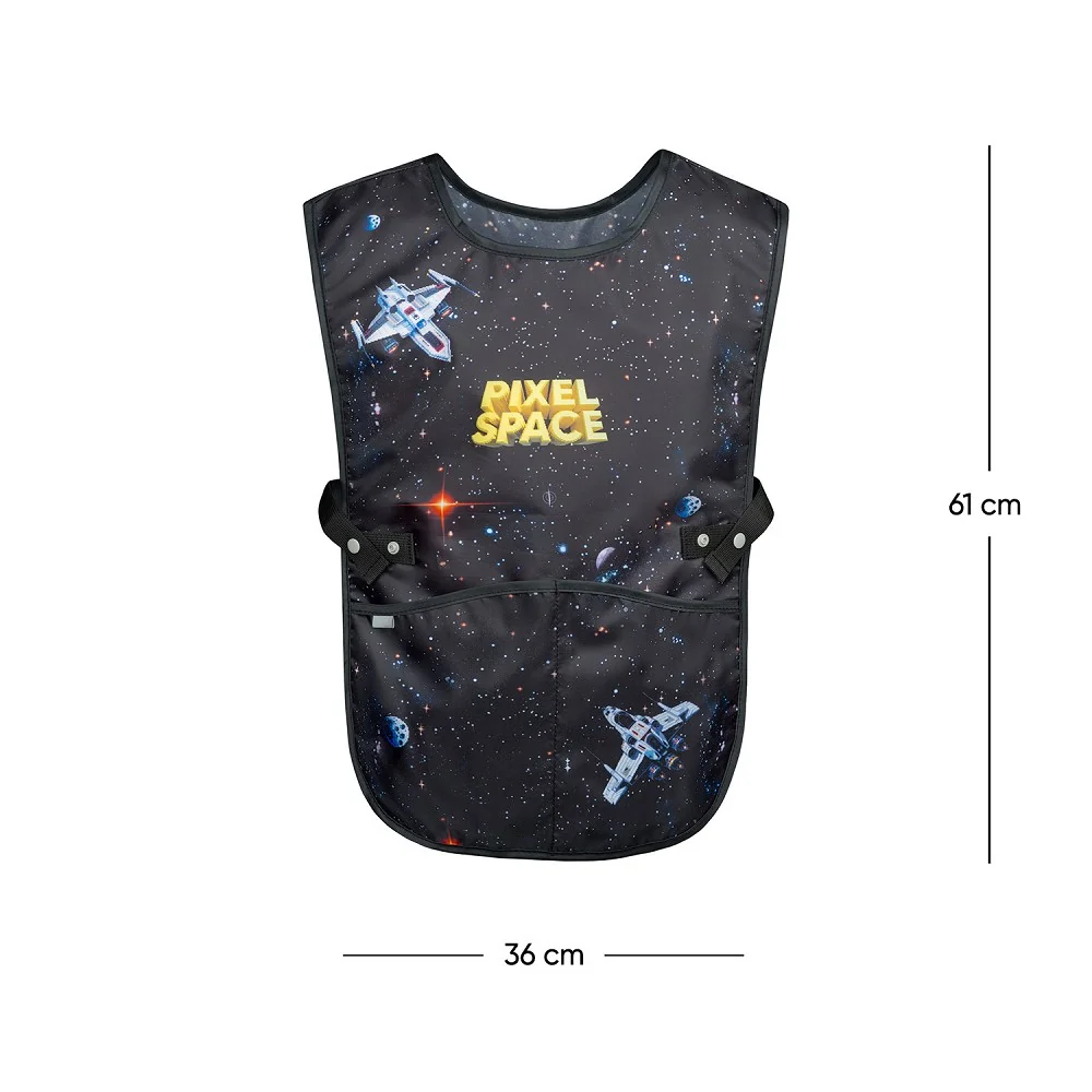 Detská zástera Pixel Space univerzálna veľkosť