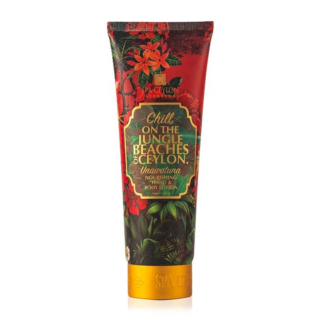 Mlieko na ruky a telo Unawatuna 160 ml, lotos, pluméria