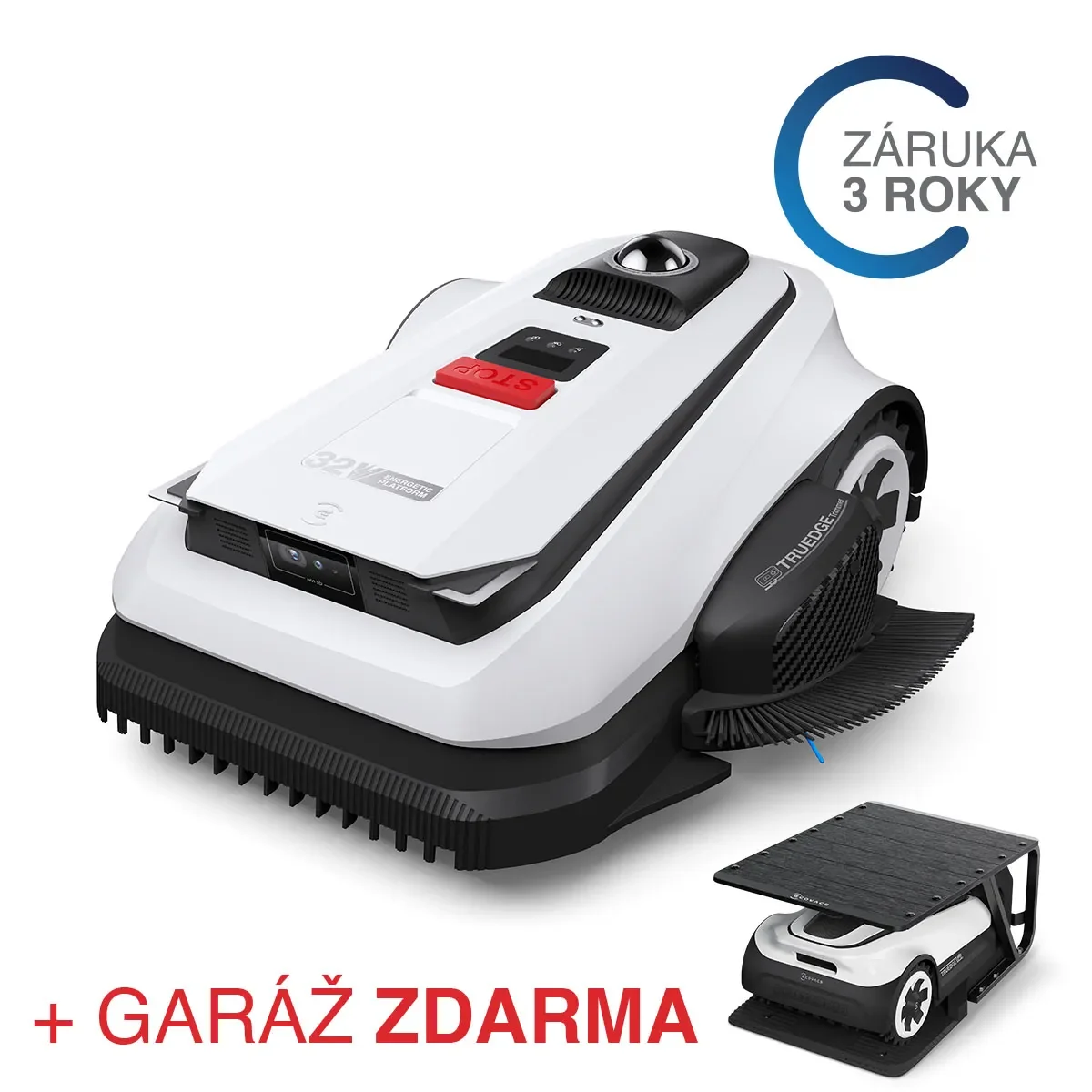 ECOVACS GOAT A1600 LiDAR PRO WHITE robotická kosačka