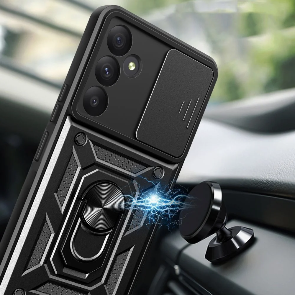 Tech-Protect Camshield Pro kryt na Samsung Galaxy S24 FE, čierny