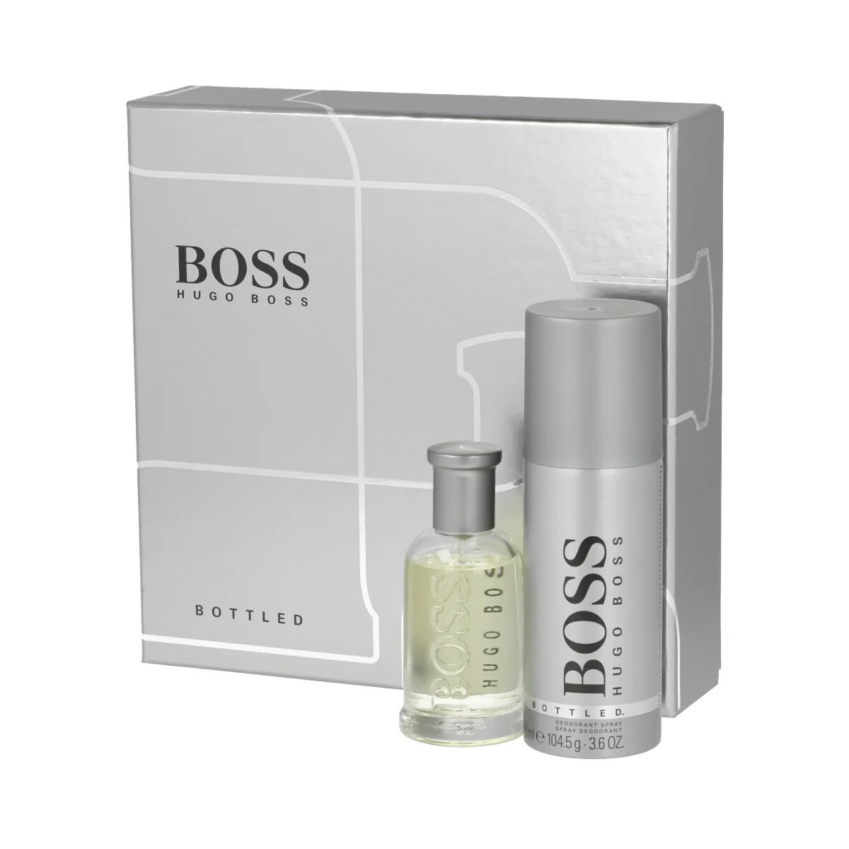 Hugo Boss No 6 Bottled Edt 50ml+Deo 150ml 1×1 set, toaltená voda a deodorant