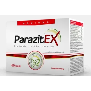 ParazitEx 1×60 cps, tráviaci trakt bez parazitov