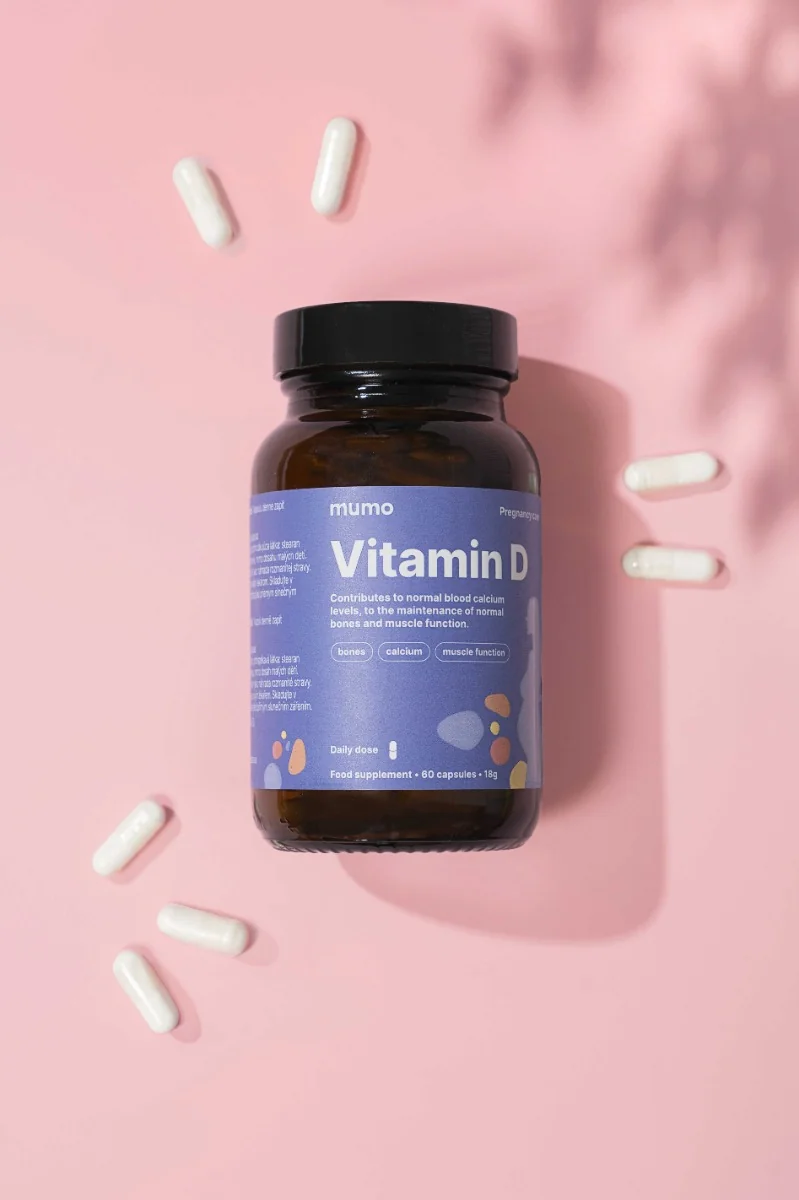 Mumo Vitamín D3 pre tehotné 60 cps