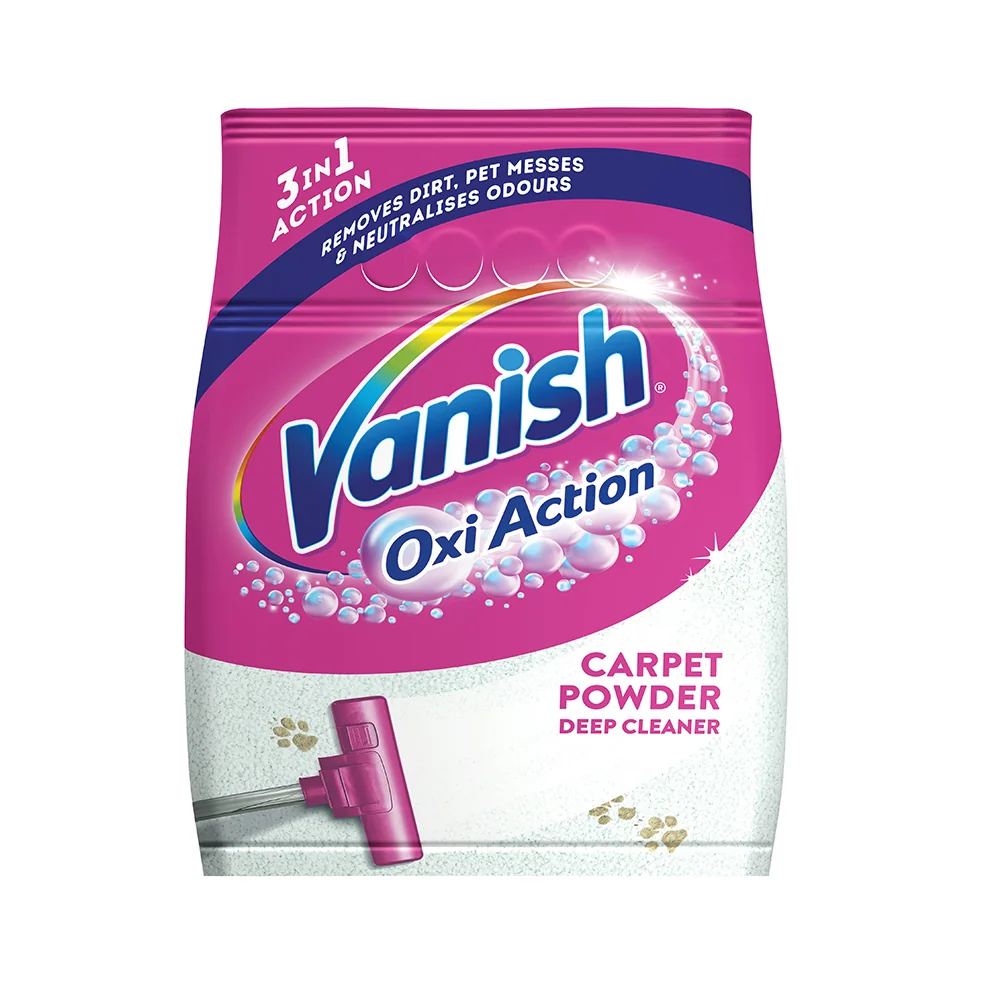 Vanish Oxi Action prášok na čistenie kobercov 650 g