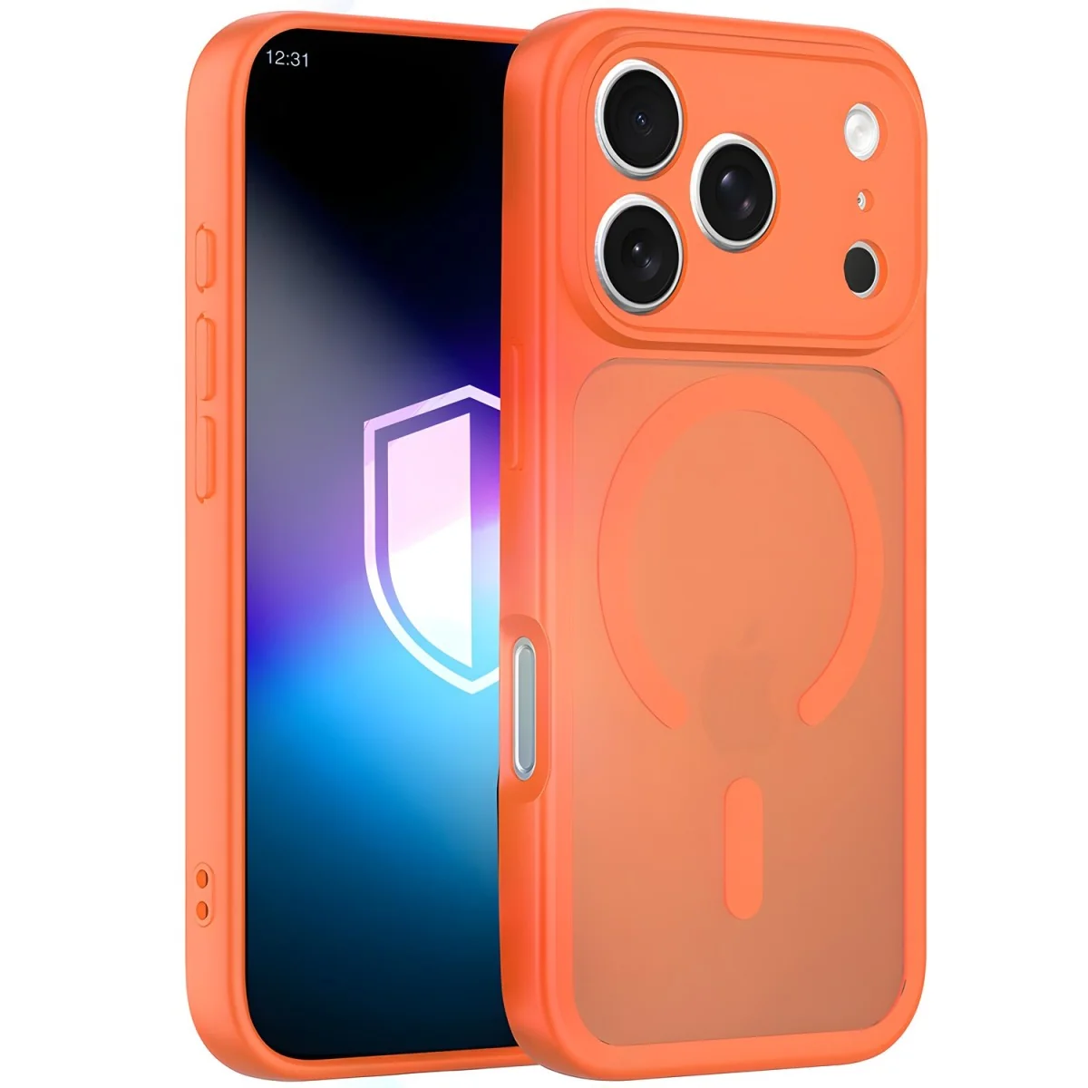 3mk Misty MagCase puzdro pre Apple iPhone 17 Pro Max/iPhone 18 Pro Max Oranžová