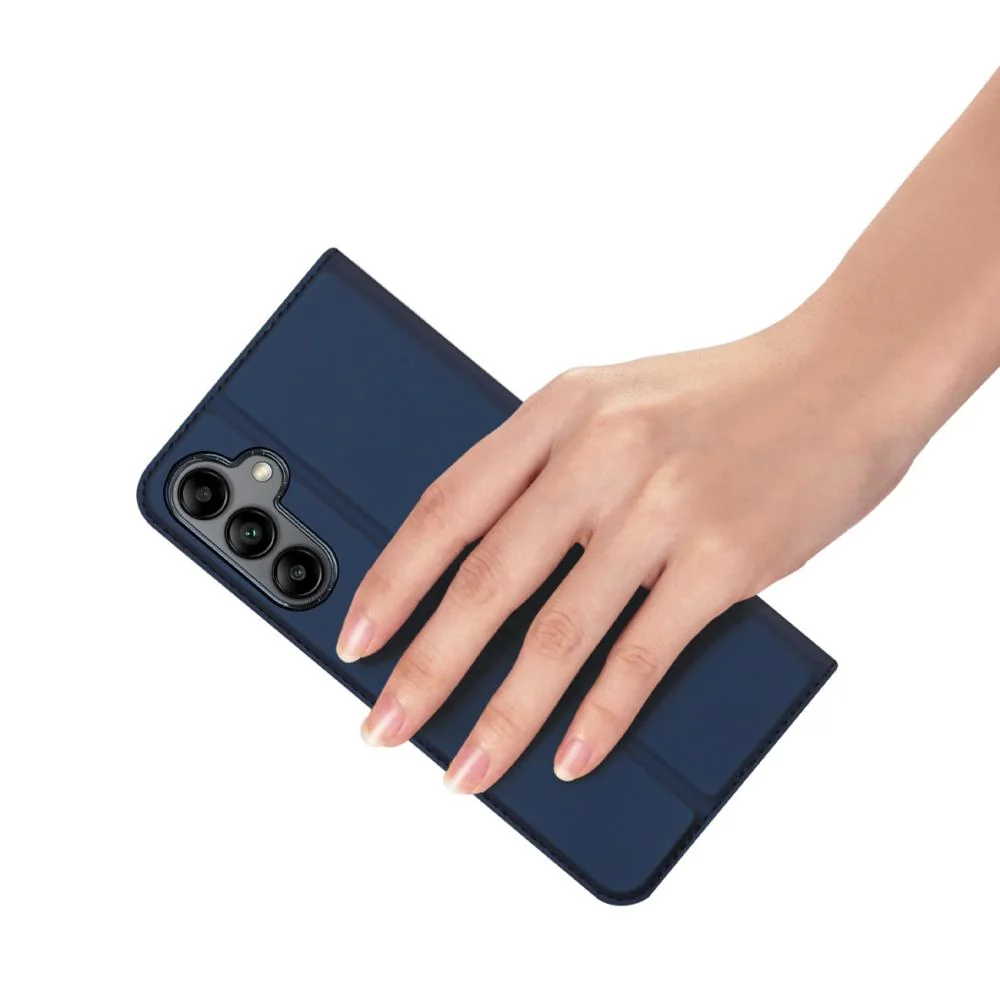Dux Ducis Skin Pro knižkové puzdro na Samsung Galaxy A34 5G, modré Elegantná ochrana