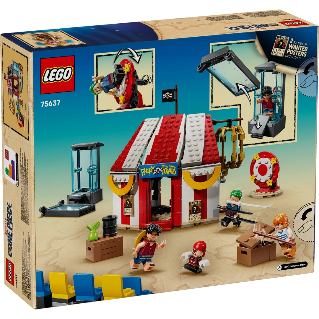LEGO® ONE PIECE 75637 Klaun Buggy a jeho cirkusový stan