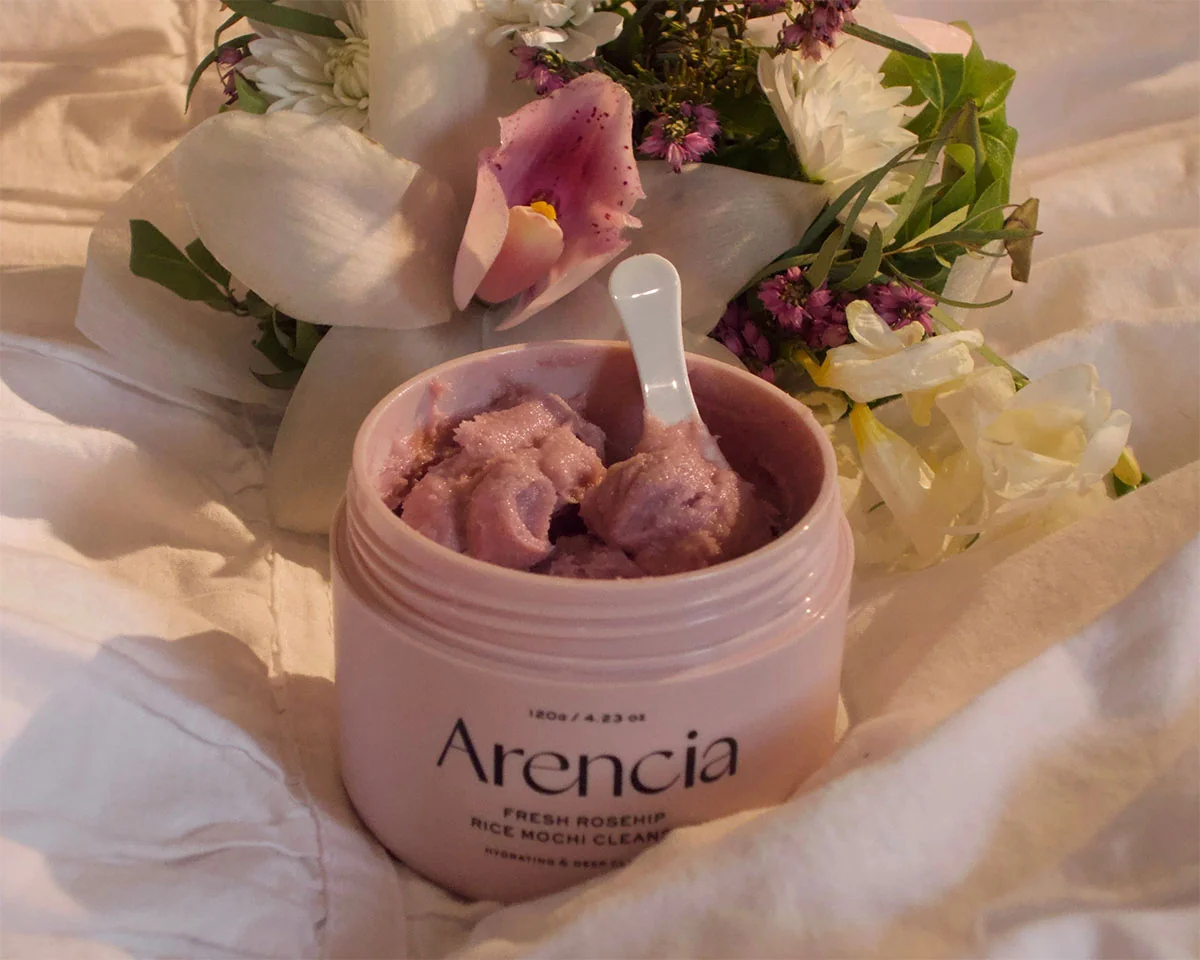 Arencia Fresh Rosehip Rice Mochi Cleanser jemný čistiaci balzam 120 g