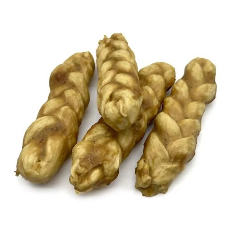 COBBYS PET AIKO Collagen Vianočka M kačica a hovädzie 8-9x4-4,5cm/28-32g