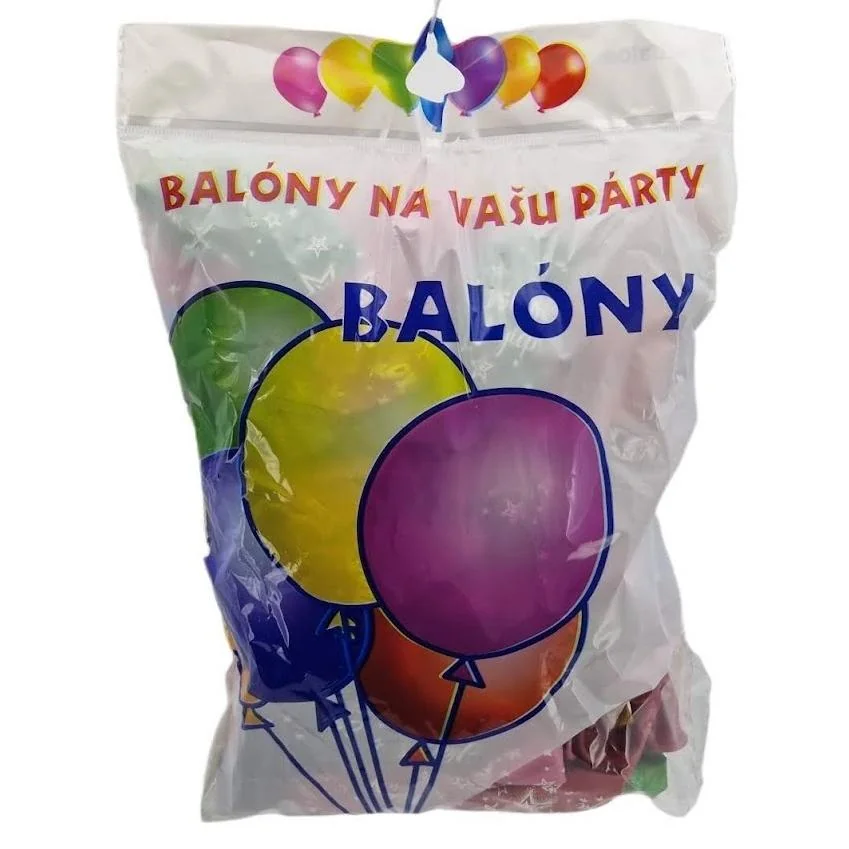 Balóny Všetko Najlepšie farebné 100ks