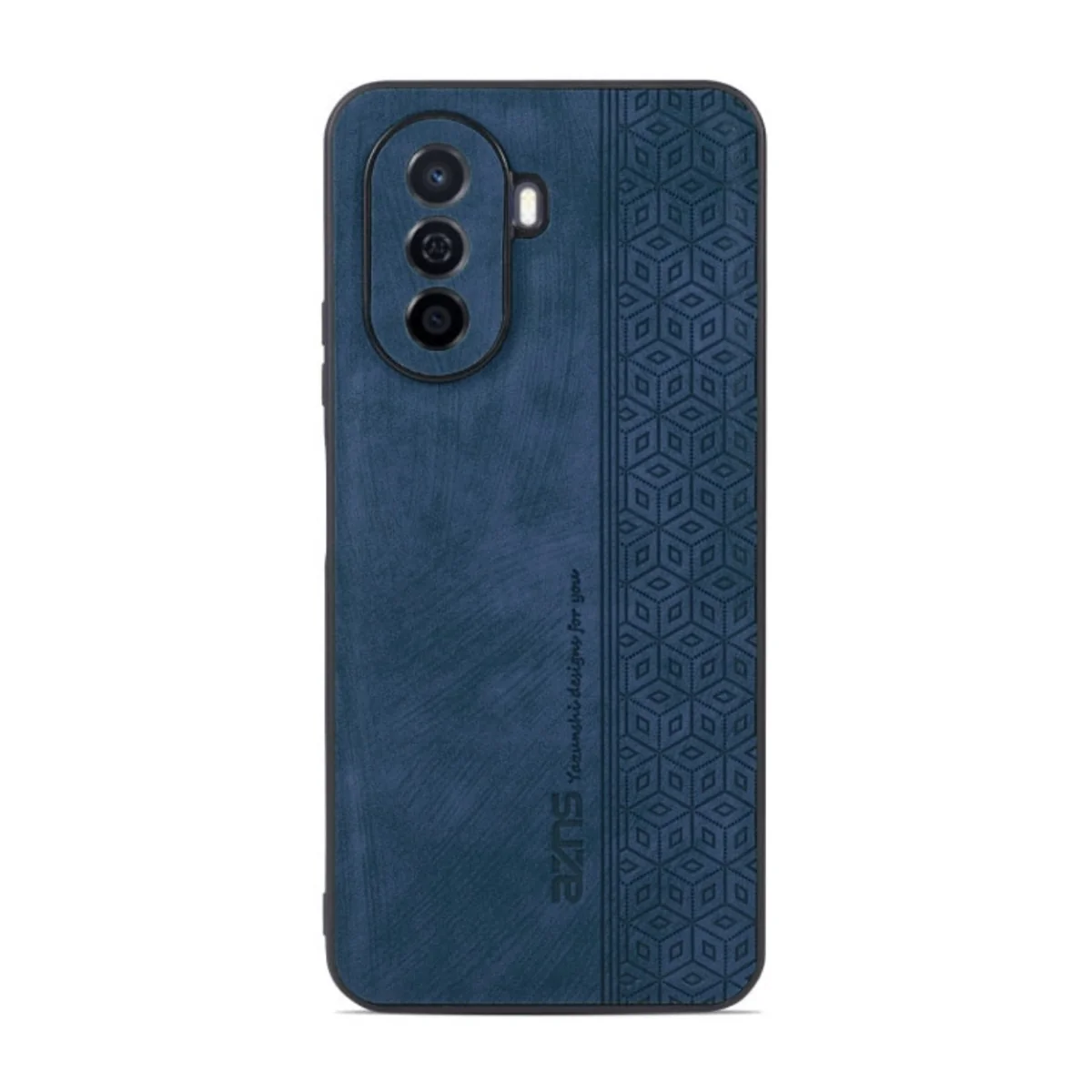 Puzdro Embossed Case pre Huawei Nova Y70 - Modrá