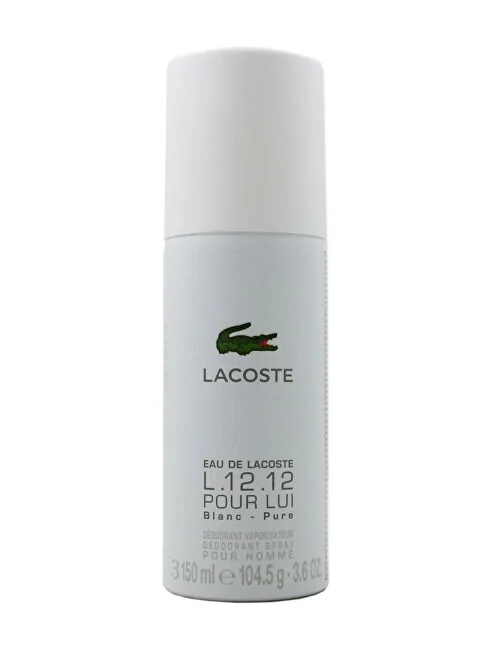 Lacoste Eau Blanc Deo 150ml 1×150 ml, deodorant