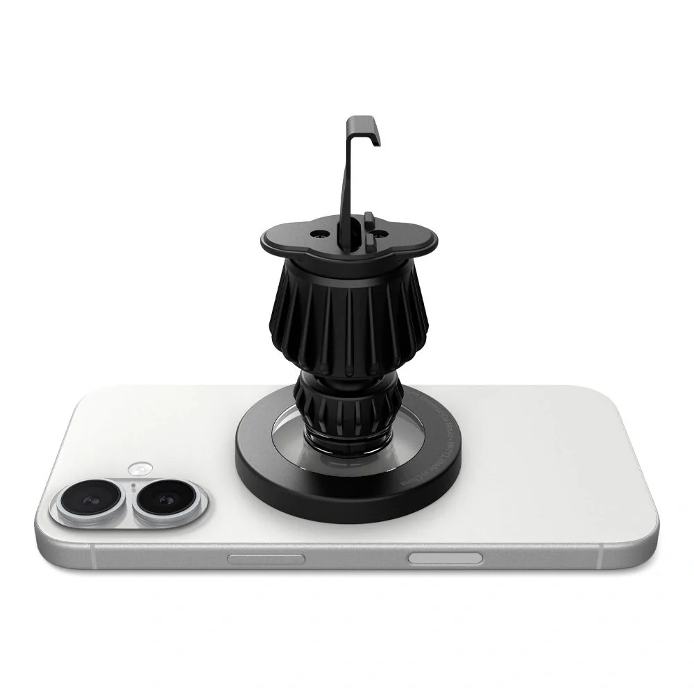 Spigen MFT13 Dashboard & Vent MagSafe držiak na mobil do auta, strieborný rný