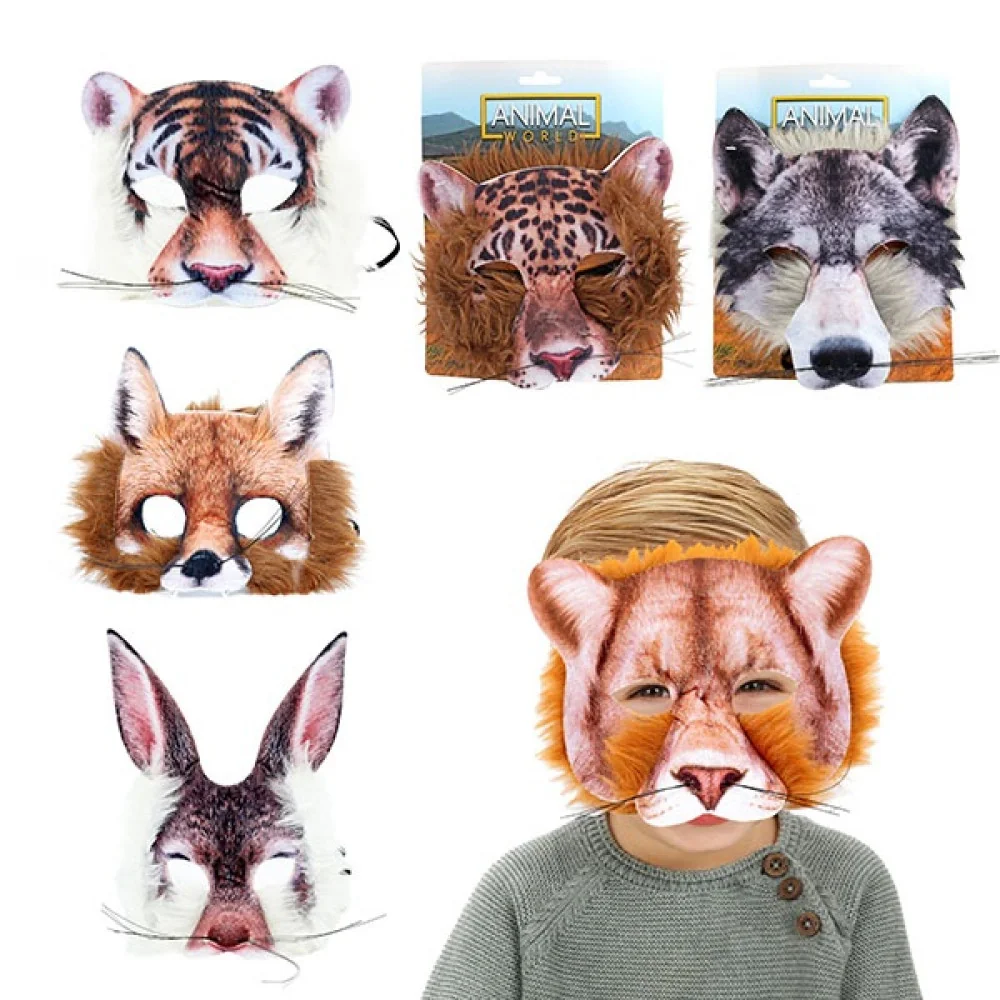 Karnevalová plyšová maska zvieratko-Toi Toys