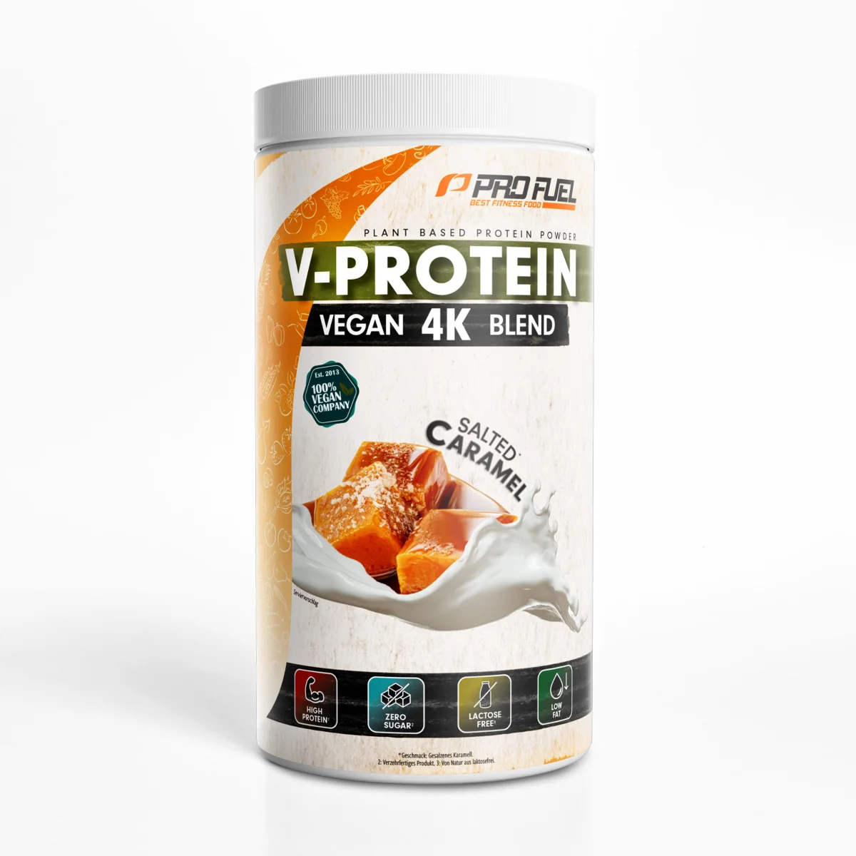 ProFuel V-PROTEIN 4K BLEND Slaný karamel, 750 g
