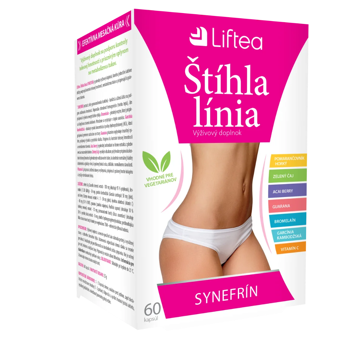 LIFTEA Štíhla línia SYNEFRÍN 1×60 cps, výživový doplnok