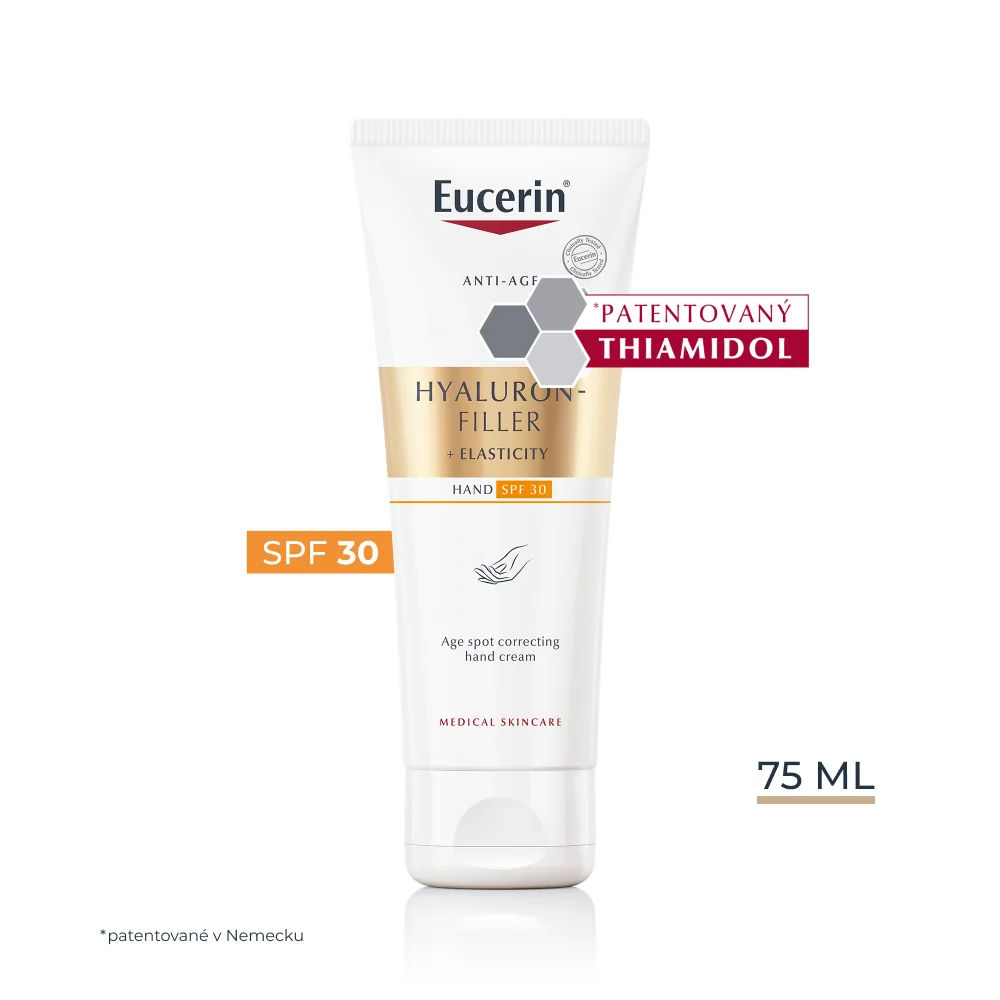 Eucerin HYALURON-FILLER+ELASTICITY Krém na ruky 1×75 ml, krém na ruky