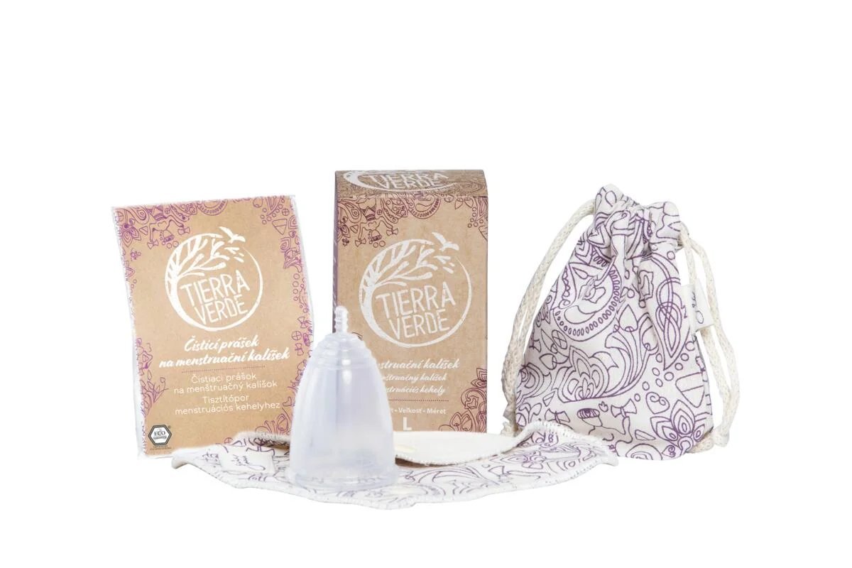 Tierra Verde Gaia Cup Menstruacny Kalisok L 1×1 ks, menštruačný kalíšok