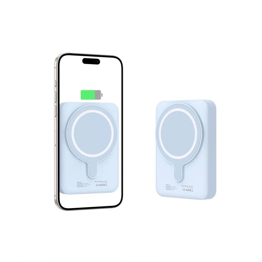 Tech-Protect PB11 LifeMag MagSafe Power Bank 10000mAh, modré