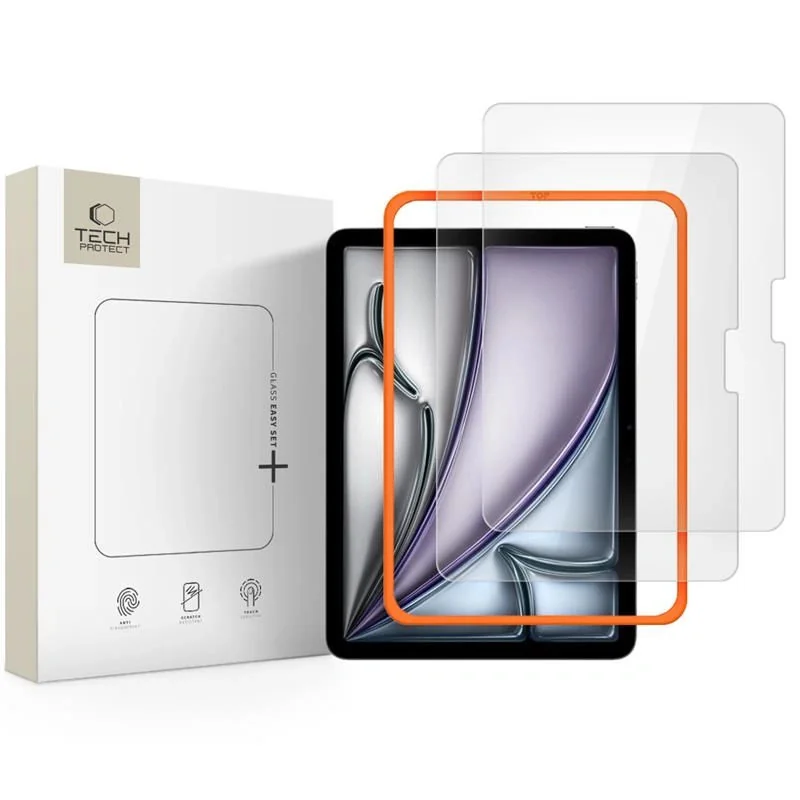 Tech-Protect Easy Set 2x ochranné sklo na iPad Air 11'' 6-7gen 2024-2025 25