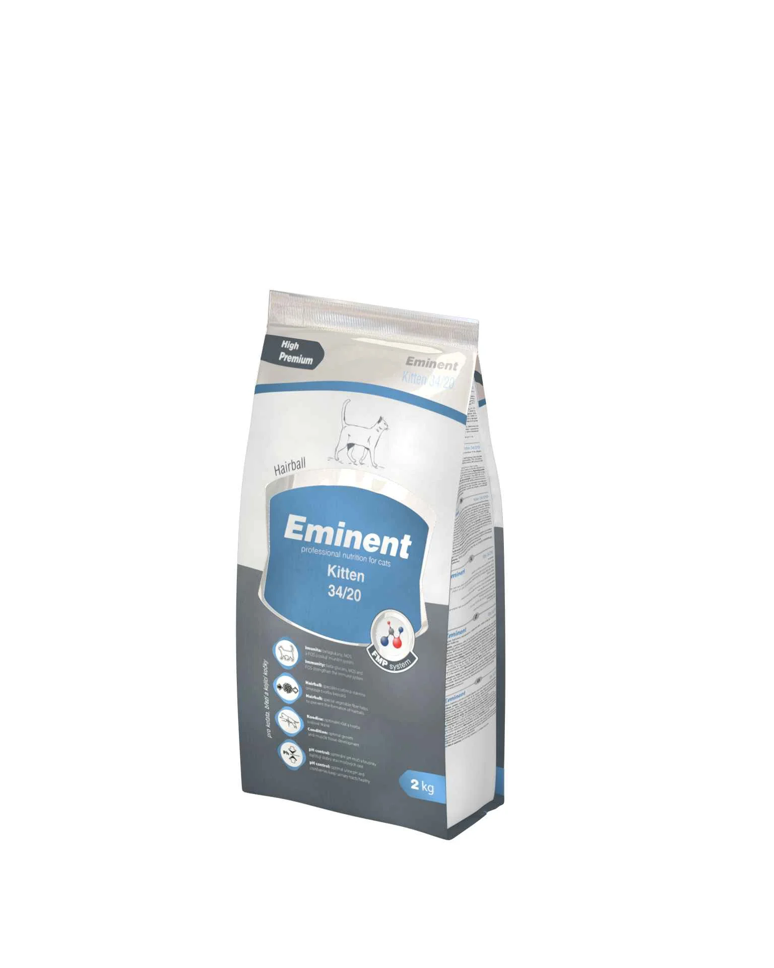 EMINENT CAT KITTEN 2KG A.U.V. 1×2 kg, krmivo pre mačky