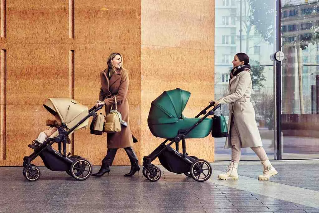 KINDERKRAFT SELECT Kočík kombinovaný 3v1 Prime 2 Venezian Black, Premium 1×1 ks, kočík