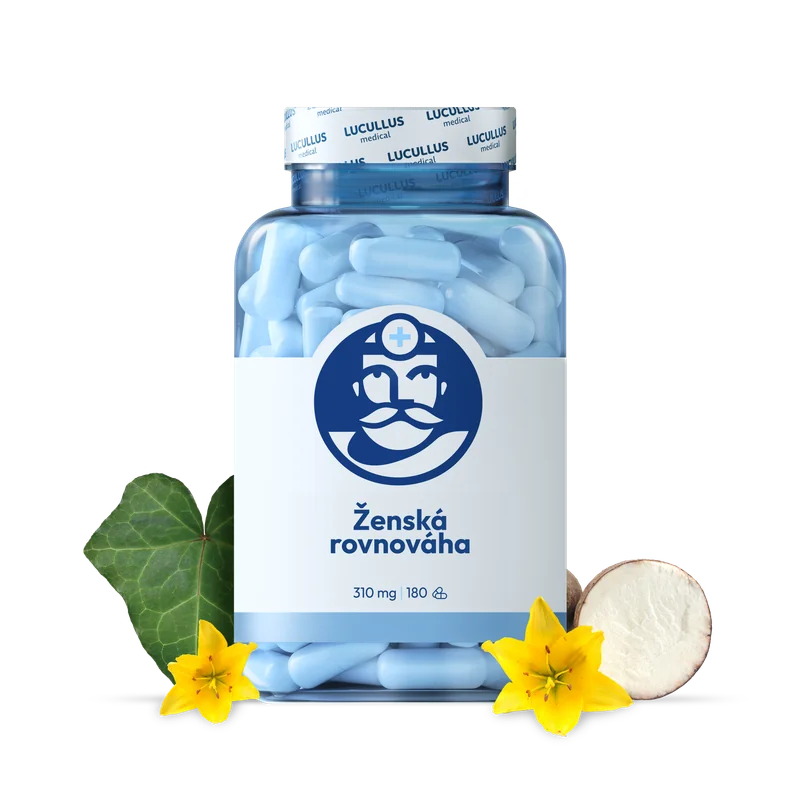 Dr. LUCULLUS Ženská rovnováha 60 kapsúl