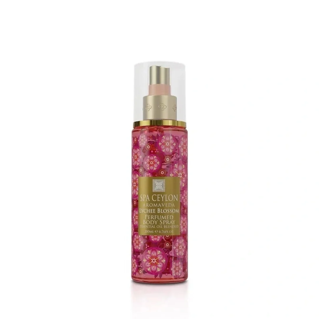 Telový sprej Lychee Blossom 200 ml, liči, fialka