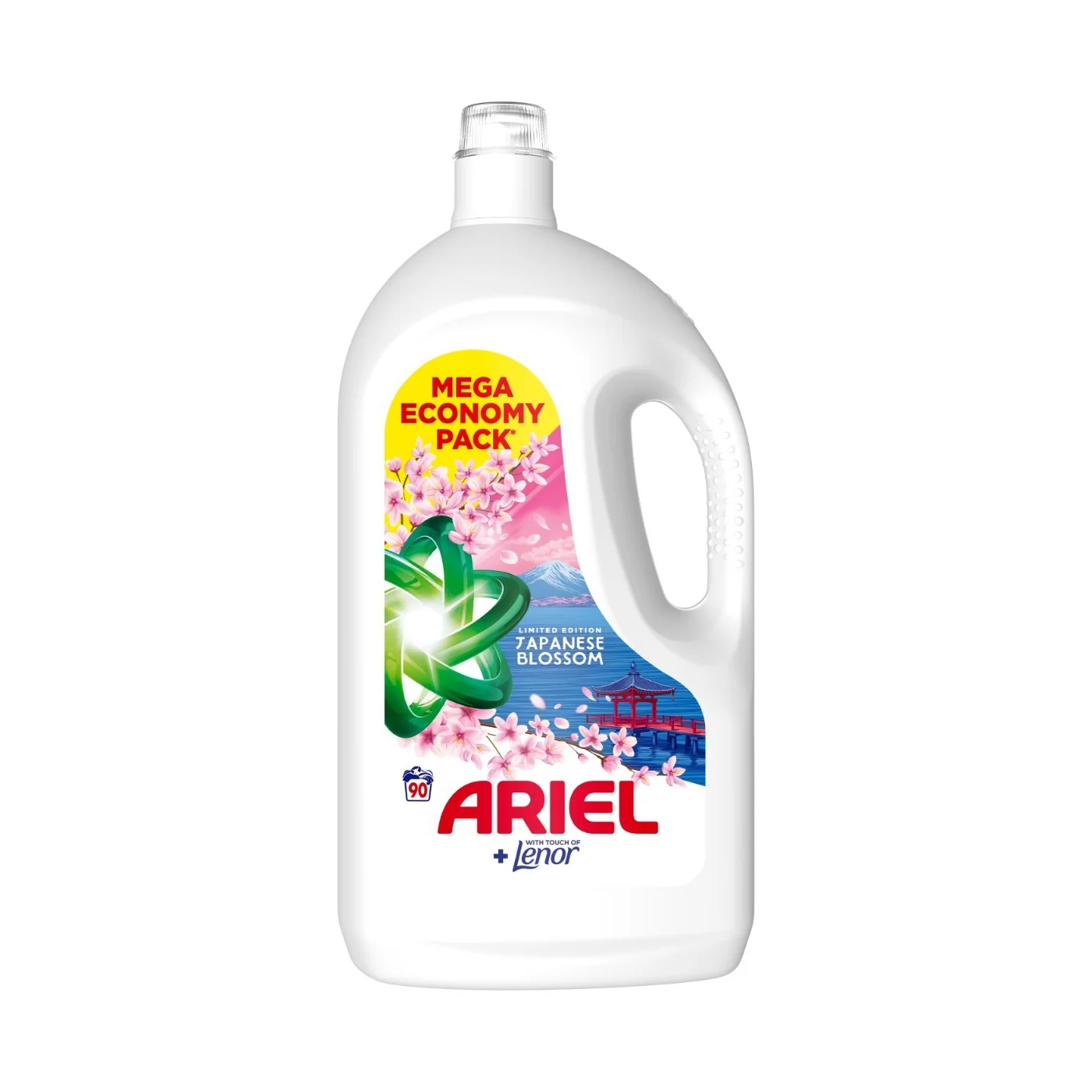 Ariel Tekutý Prostriedok Na Pranie, 90 Praní, Japanese Blossom 4050 ml