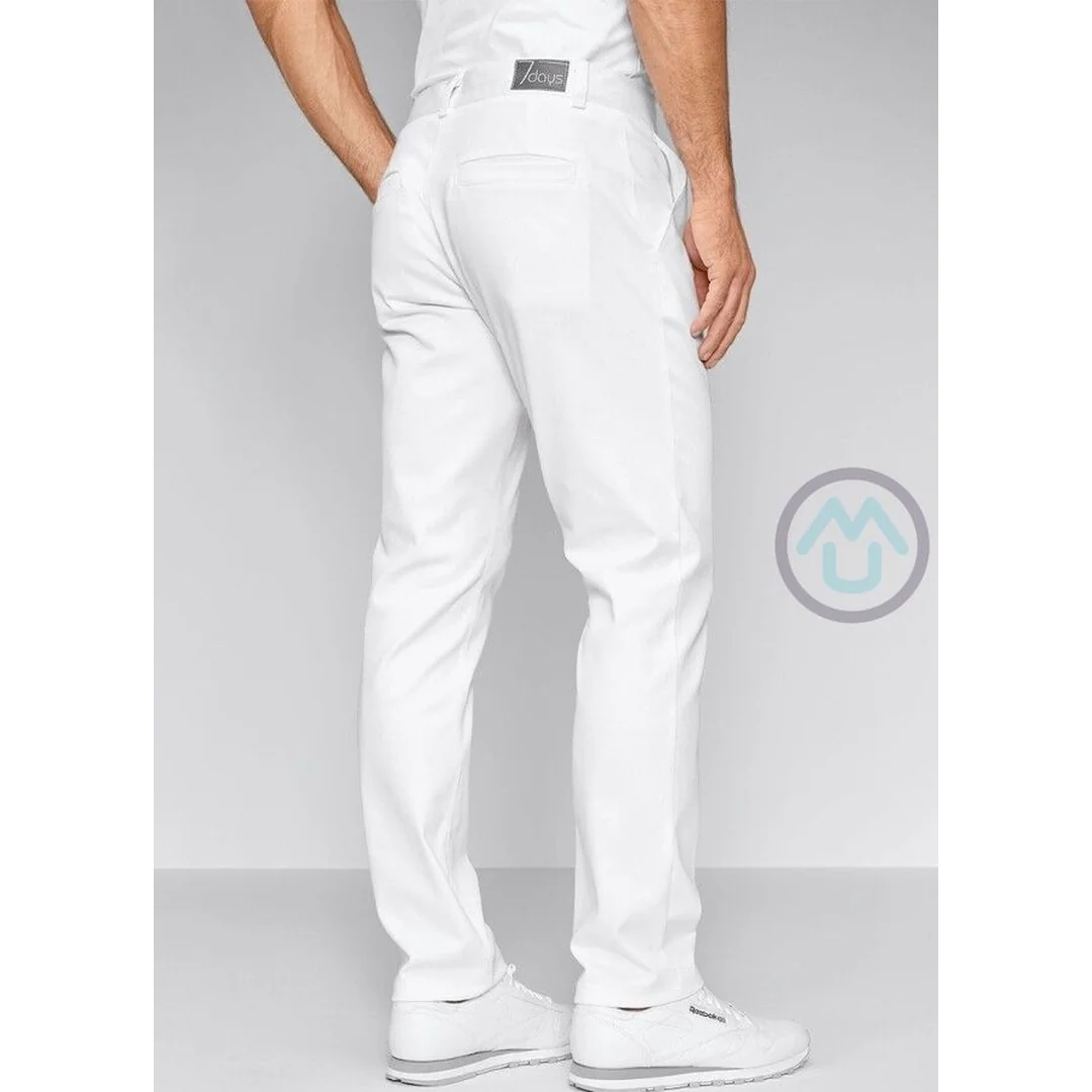 Pánske nohavice CHINO COOL - biela 56 
