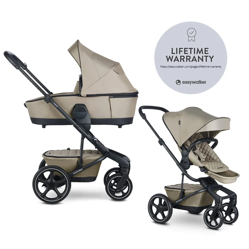 Easywalker Harvey⁵ Premium kombinovaný kočík 2v1 Pearl Taupe LITE RWS
