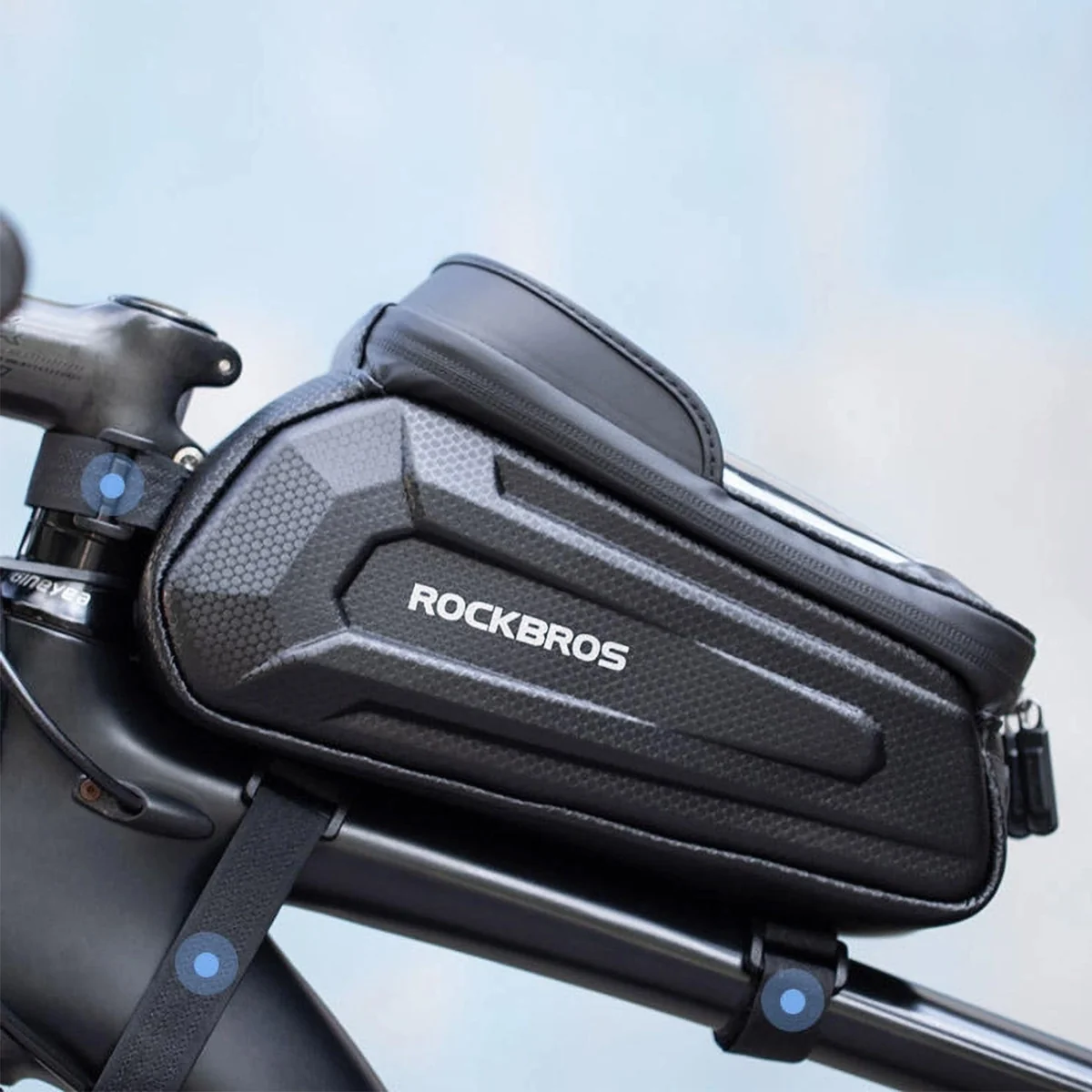 Rockbros B68 cyklistická taška 1.7L, čierna