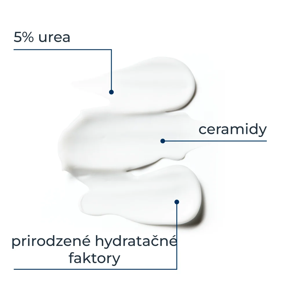 Eucerin UreaRepair Telový krém 5 % urea, 450 ml 1×450 ml, hydratácia pokožky