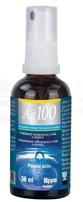 Koloidné striebro Ag100 10ppm spray 50ml