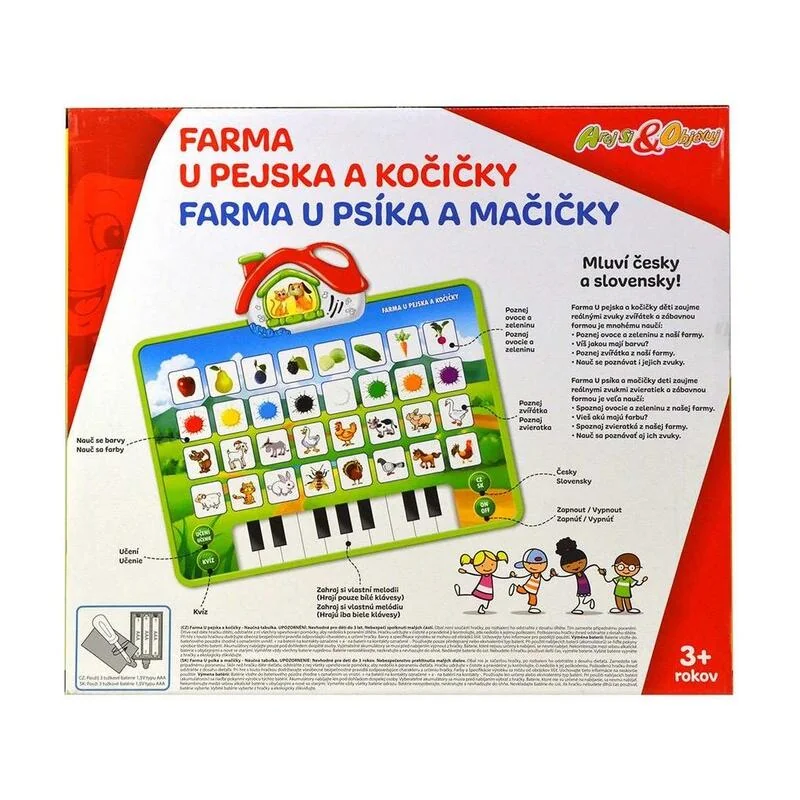 MADE - Farma psíka a mačičky, farebná