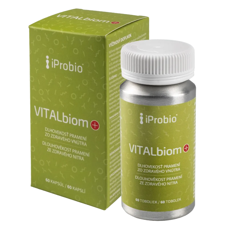 VITALbiom+®- cielené probiotiká pre zdravé starnutie