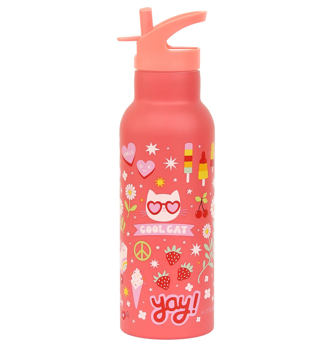 A Little Lovely Company - antikorová fľaša na pitie, 500 ml – zábava