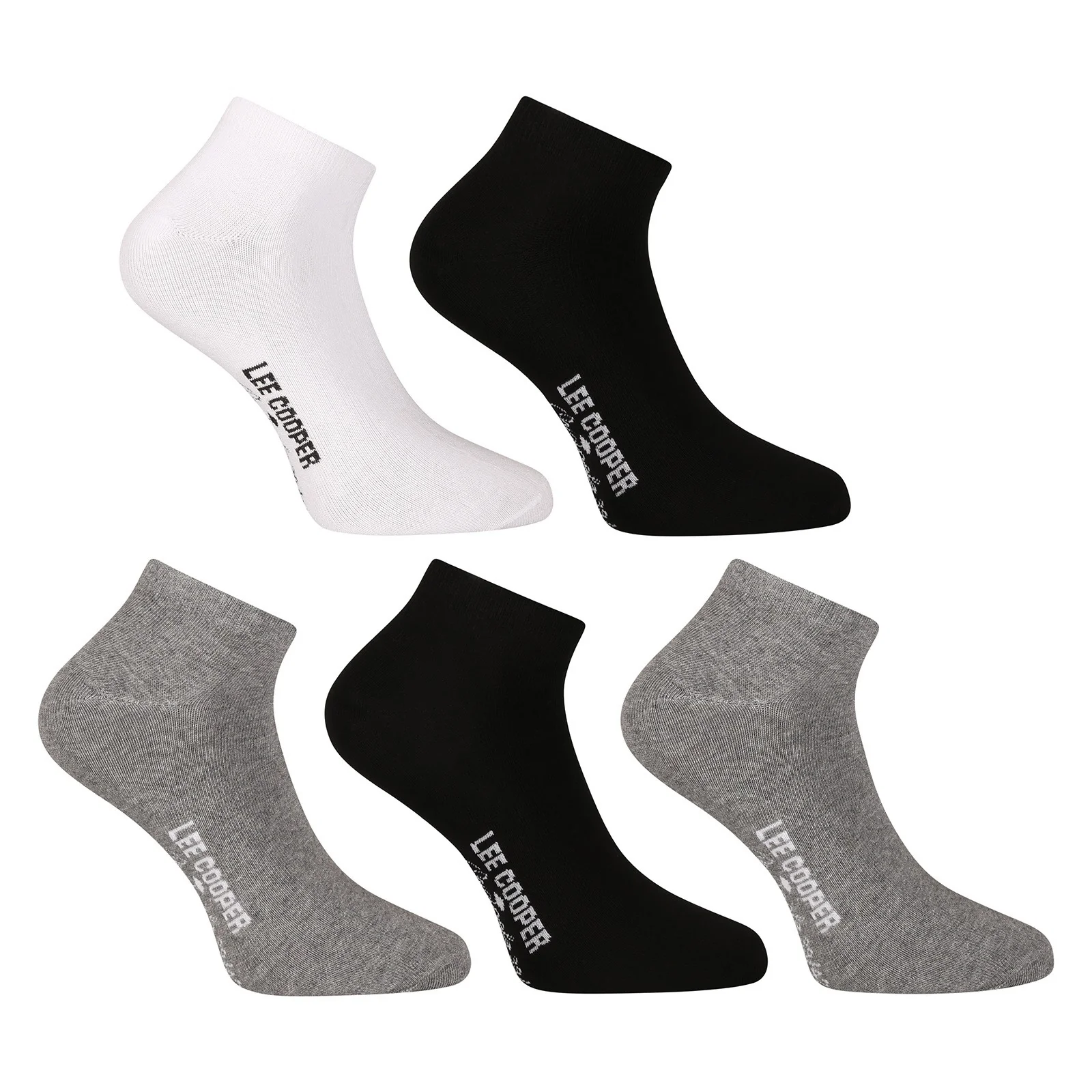 5PACK ponožky nízke viacfarebné (PO41031-1) S