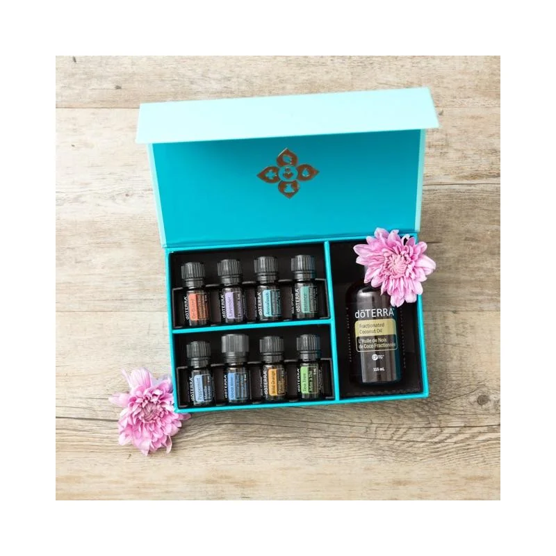 doTerra AromaTouch Technique Kit 8 olejov po 5ml a 1 Kokosový olej 115 ml Objem: 235 ml
