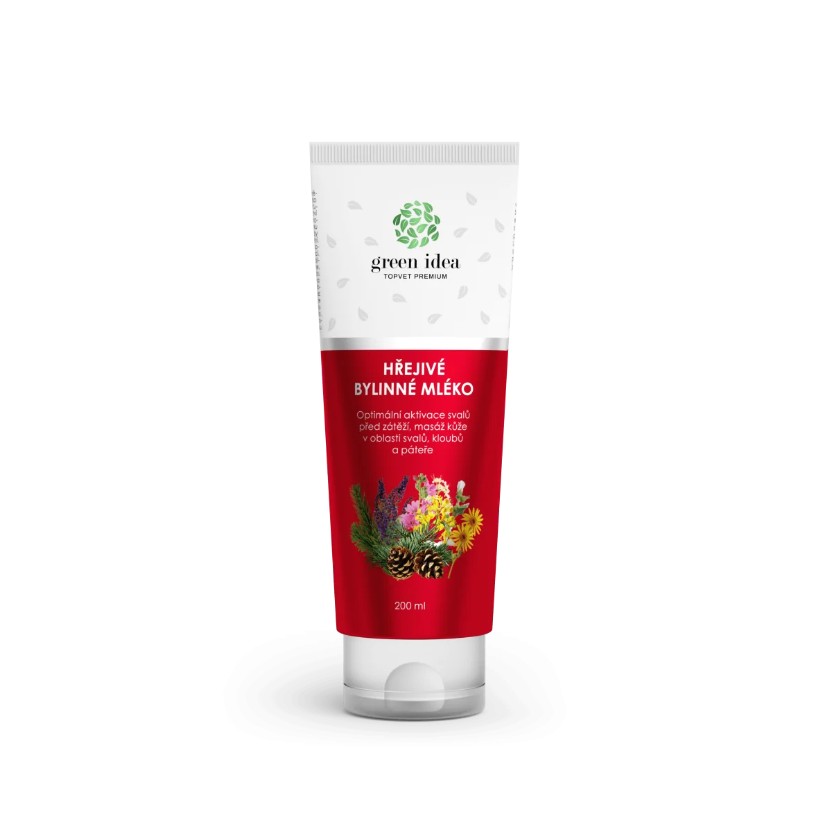 Hrejivé bylinné mlieko 200 ml – Green idea