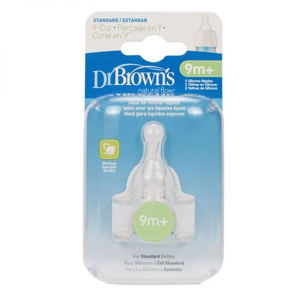 DR.BROWNS CUMLIKY OPTIONS+ NARROW Y-CUT 1×2 ks, cumlíky na úzke fľaše