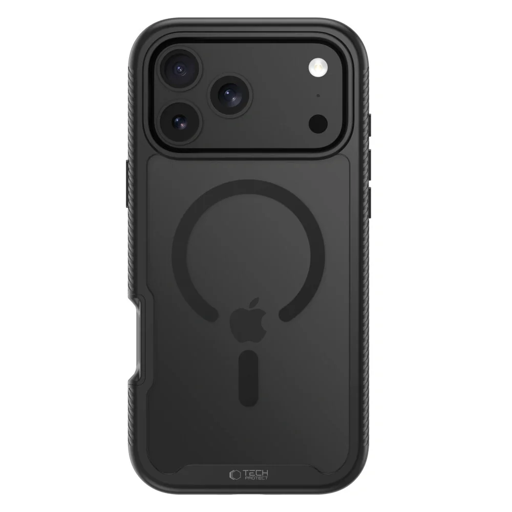 Tech-Protect Defense MagSafe kryt na iPhone 17 Pro Max / 18 Pro Max, čierny